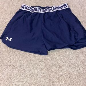 Navy Under Armour Shorts (size S)